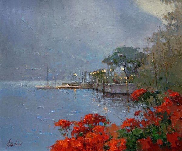 Художник-Импрессионист Кент Уоллис. (Kent r. Wallis