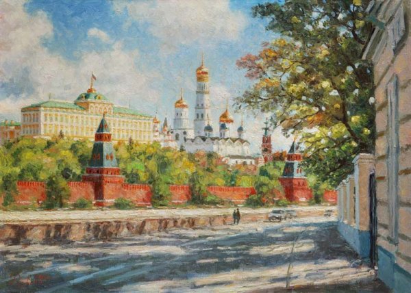 Москва златоглавая картина