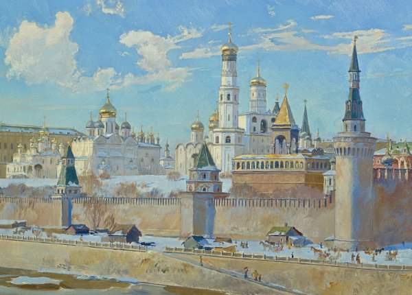 Москва Кремль Москва река