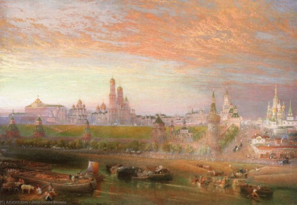 Константин Коровин Москворецкий мост 1914
