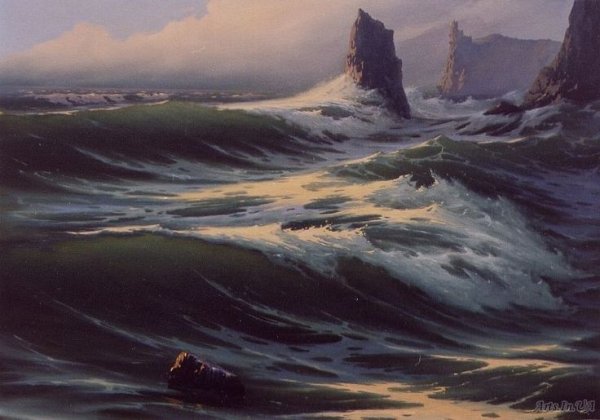 Художник маринист Николай Осипенко