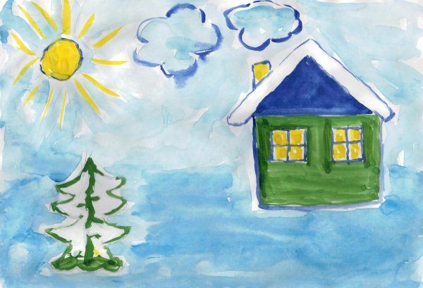 Пейзаж 1 сынып