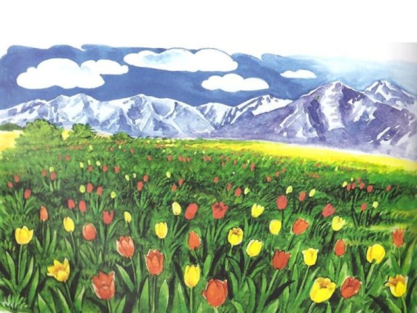 Жазғы пейзаж