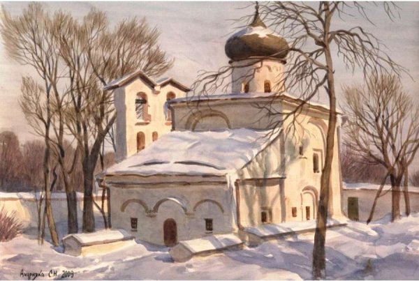 Художник акварелист Сергей Андрияка