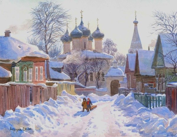 Художник Сергей Андрияка картины