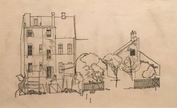 Эгон Шиле четыре дерева