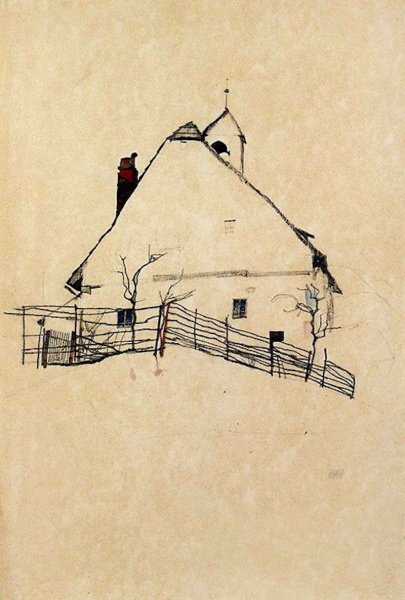 Эгон Шиле пейзажи