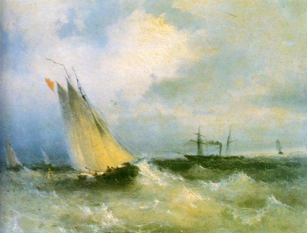 Марина картина Айвазовского