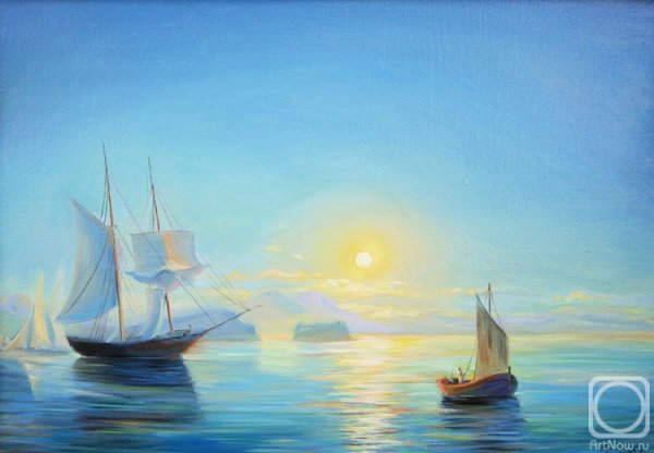 Айвазовский "спокойное море" 1863г