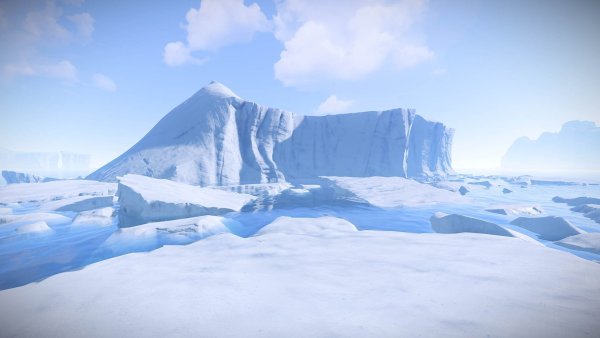 Антарктида снег