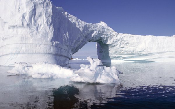 Северный полюс айсберги