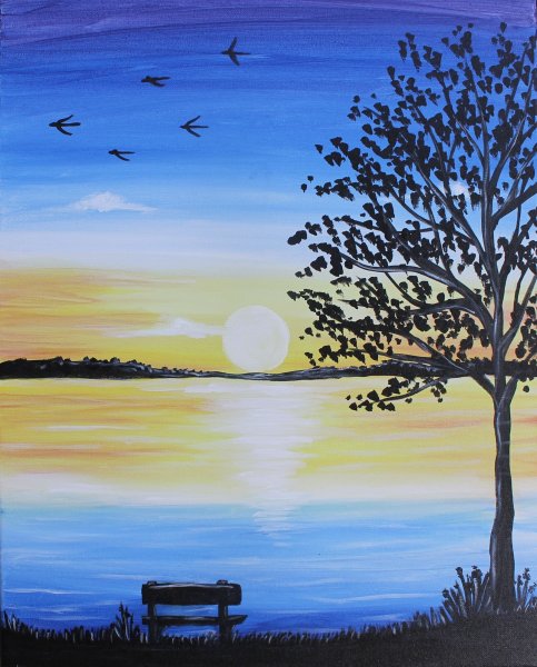 Пейзажи для рисования