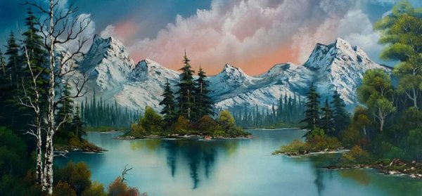 Лорен Карпентер горный пейзаж