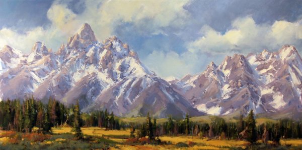 Лорен Карпентер горный пейзаж