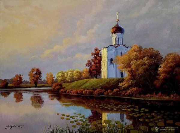 Художник Литвиненко Геннадий картина храмы