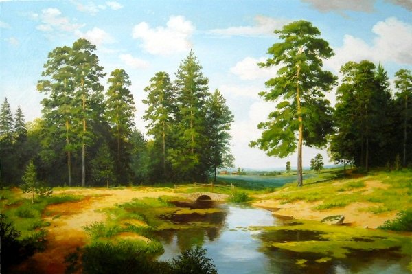 Художник пейзажист Болотов