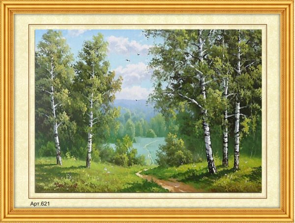 Осенние пейзажи художника Олега Токарева