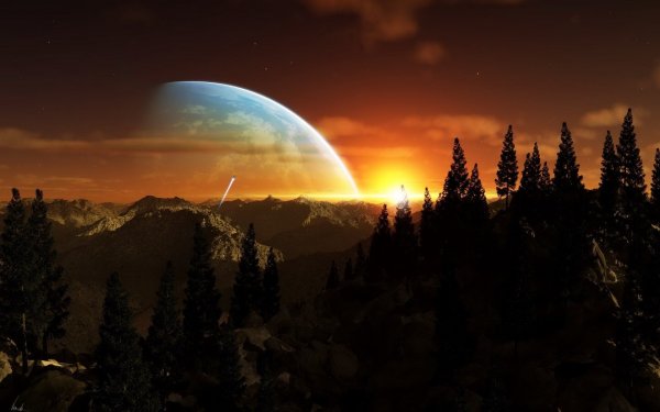 Фантастические пейзажи