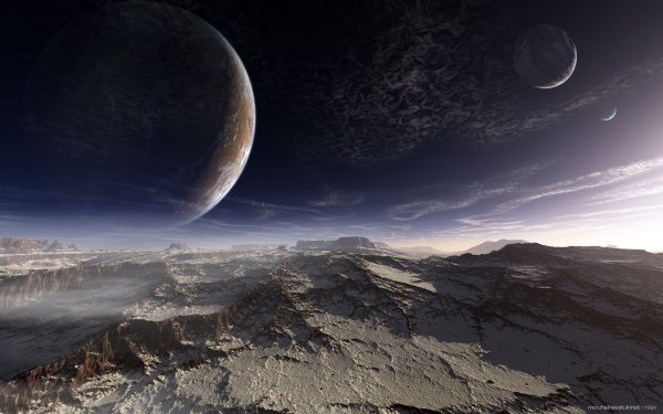 Поверхность планеты