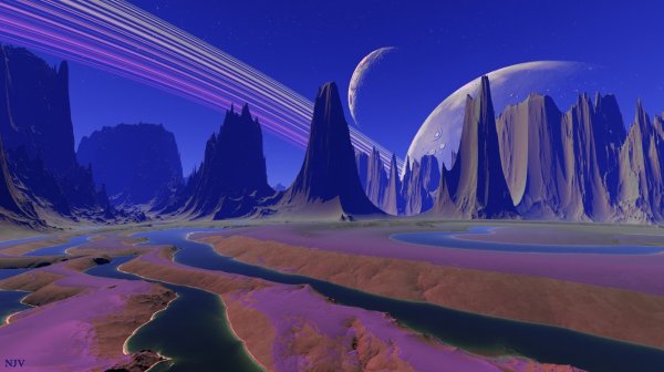 Чарльз Айвз космический пейзаж картина