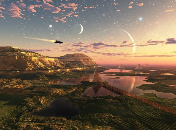 Инопланетные пейзажи