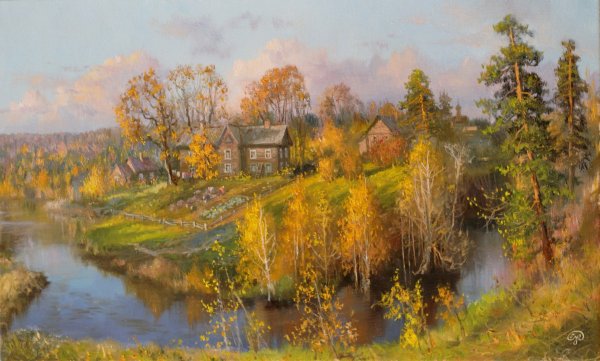 Владимир Юрьевич Жданов (деревня у реки)