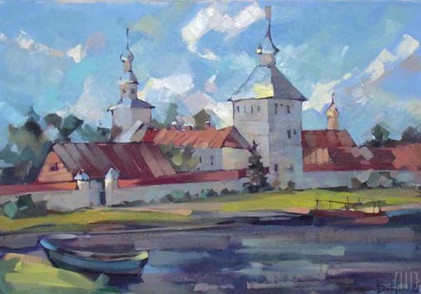 Художник креухов Валдай