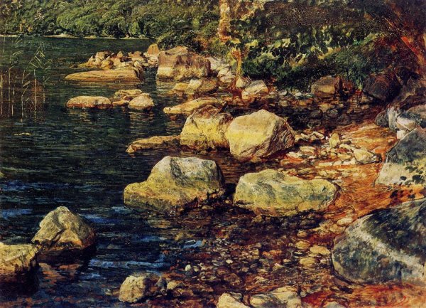 А. Иванов «вода и камни» (Этюд)