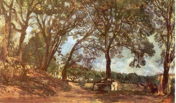 «Итальянский пейзаж» а.а.Иванова