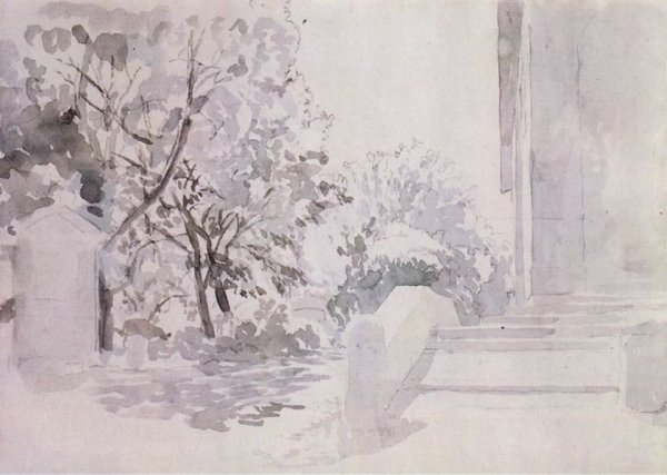 Александр Андреевич Иванов акварели