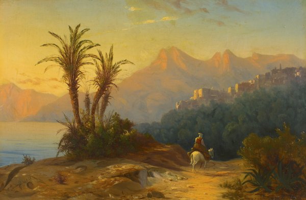 «Итальянский пейзаж» а.а.Иванова