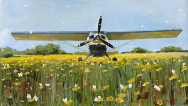 Шорин художник картины авиации