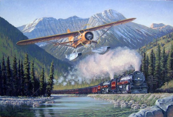 Война самолет и поезд