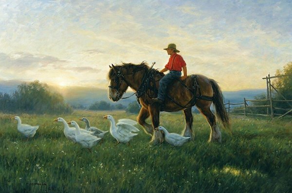 Роберт Дункан живописи