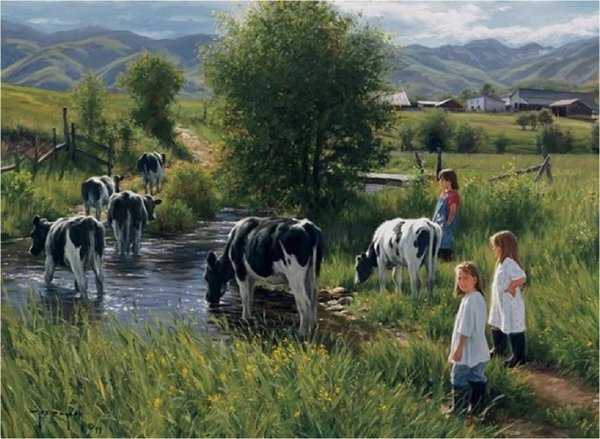 Роберт Дункана лето в деревне