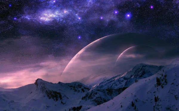 Космический пейзаж