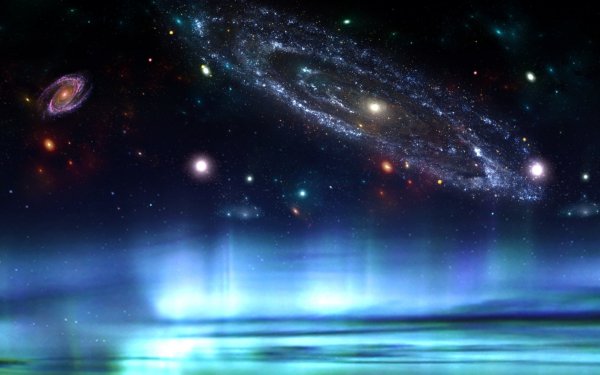 Бескрайние просторы космоса