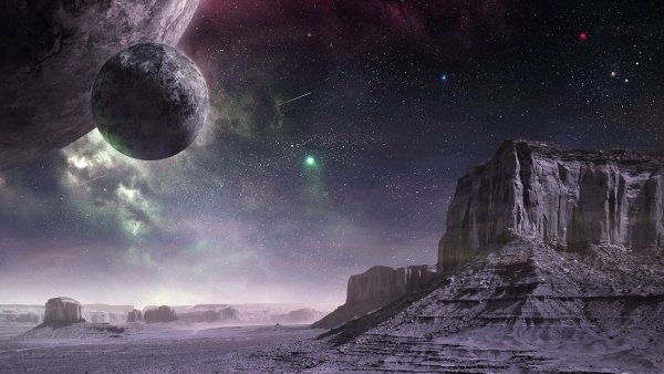 Инопланетные пейзажи