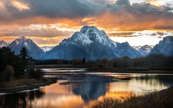 Национальный парк Гранд Тетон, гора Моран