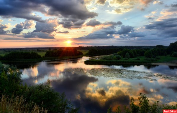 Река Сейм в Курской области
