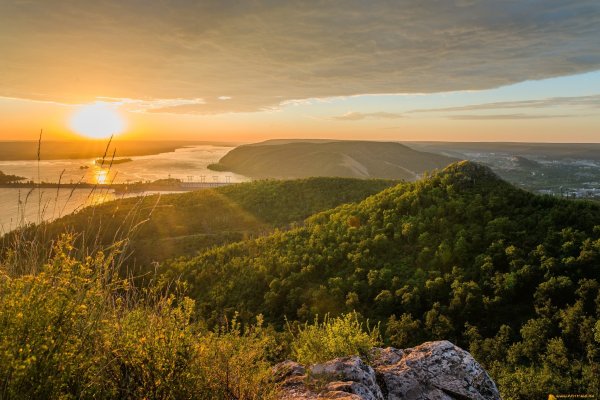 Гора Стрельная Самарская лука Жигулевские горы