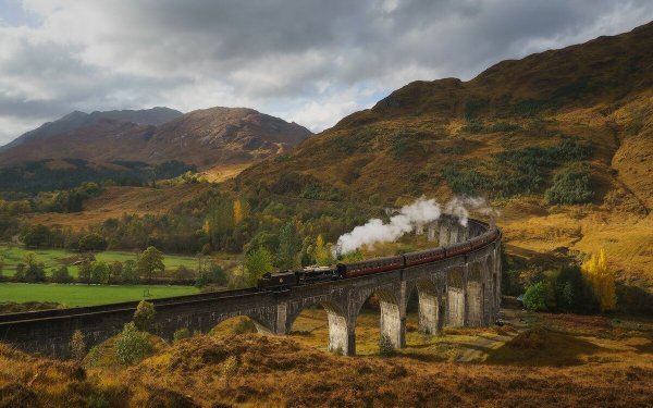Долина Гленко и виадук Гленфиннан