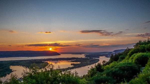 Национальный парк Самарская лука в Поволжье