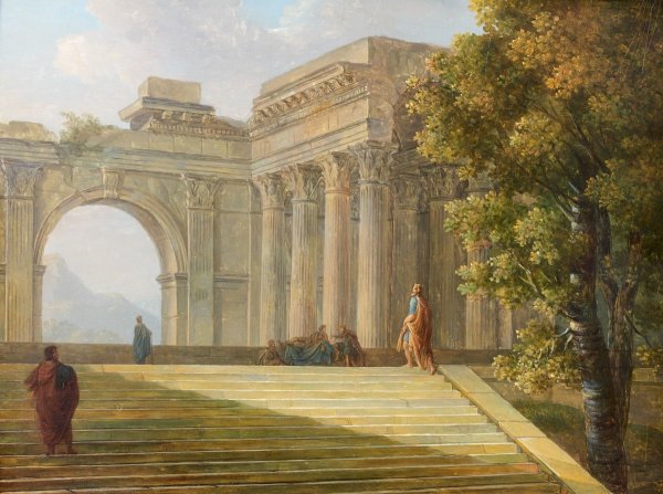 Юбер Робер (1733–1808). «Руины»