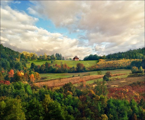 Венгрия ландшафт