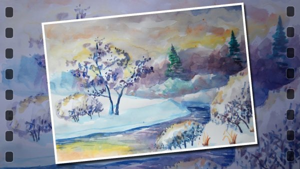 Анурисуй Катя Федорова летний пейзаж