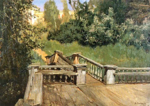 Аполлинарий Васнецов пейзажи