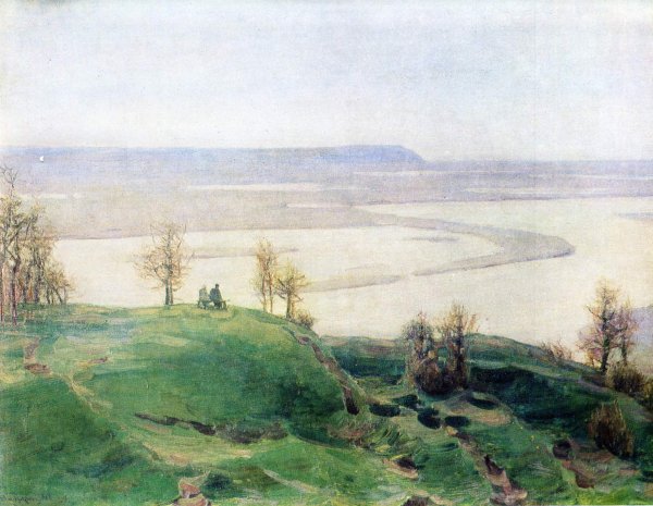 Васнецов Аполлинарий «Кама» 1895