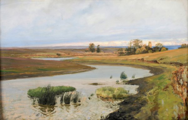 Василий Поленов река