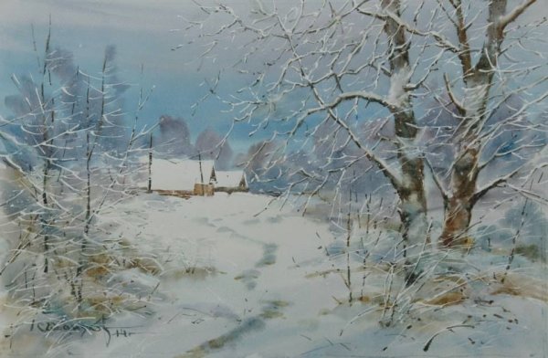 Манухов Игорь Александрович акварель